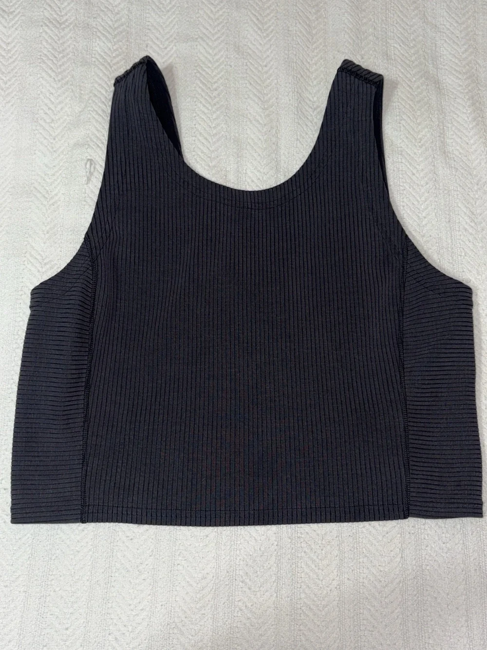 Black Lululemon ribbed Tank Top - Women